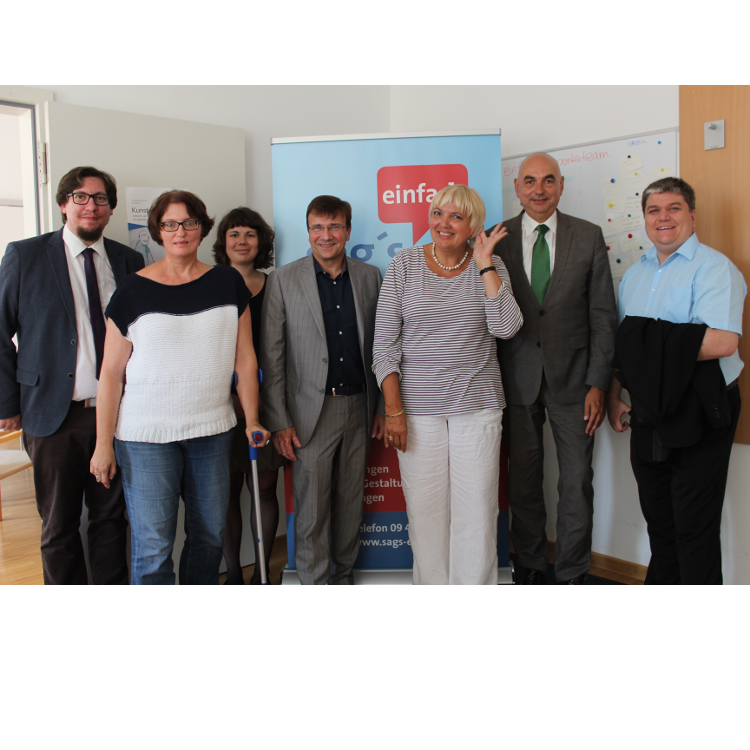 Besuch von Claudia Roth