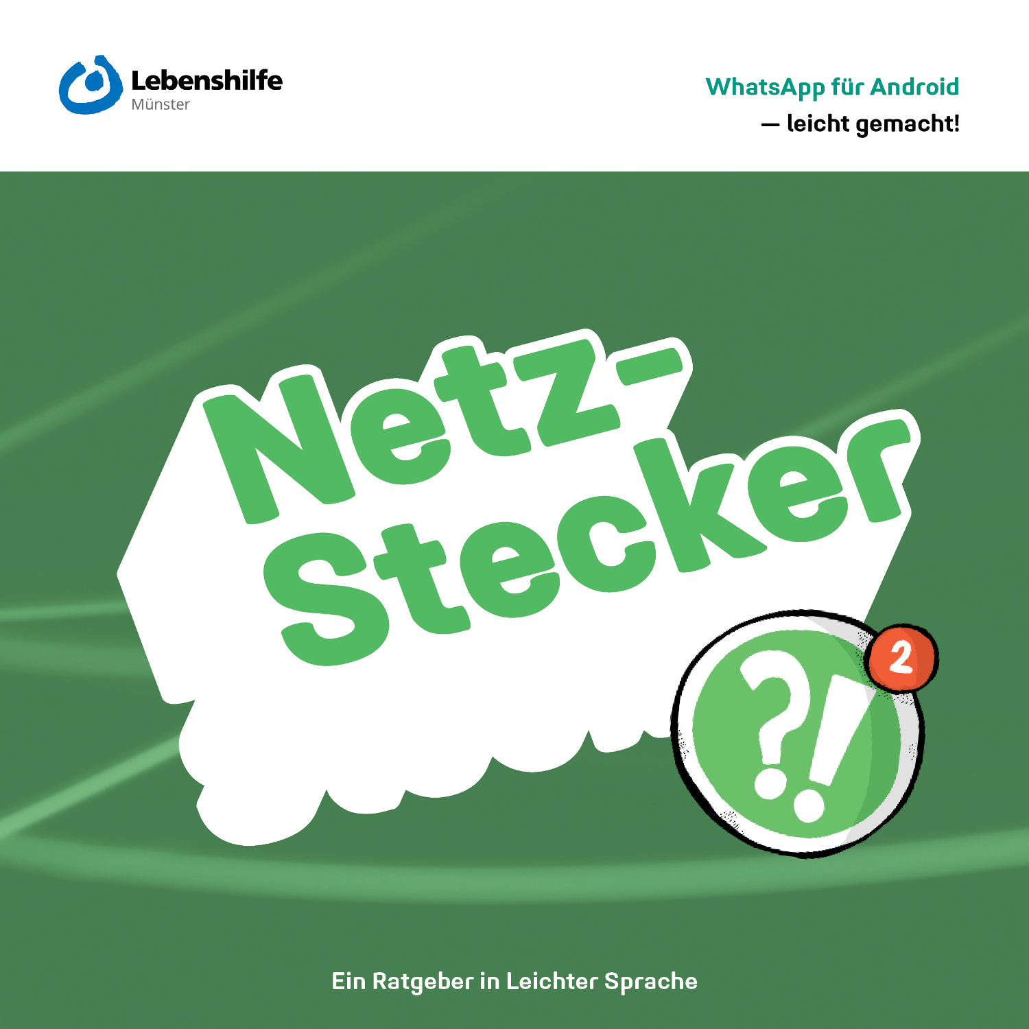 Neues Heft über WhatsApp in Leichter Sprache