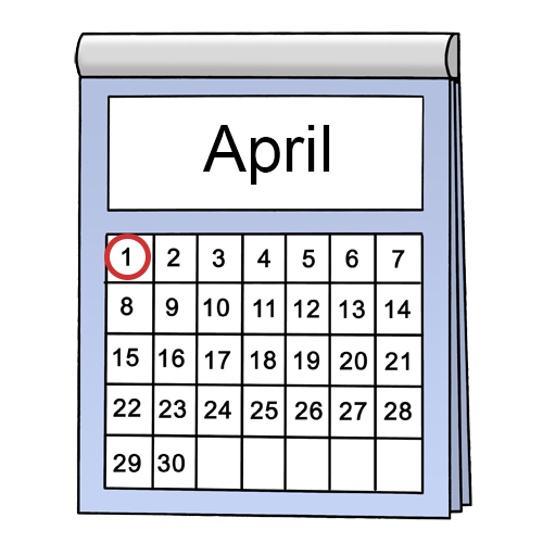 Informationen zum 1. April in Leichter Sprache
